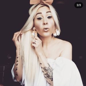 Painted Clay Handmade Earrings